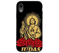 Saint Jude Thaddeus. Saint of The Difficult Cases Coque pour iPhone XR