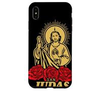 Saint Jude Thaddeus. Saint of The Difficult Cases Coque pour iPhone XS Max