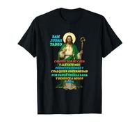 Saint Jude Thaddeus San Judas Tadeo Foi Religieuse catholique T-Shirt