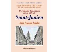 Saint-junien (documents historiques sur la ville de)