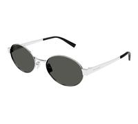 SAINT LAURENT Femme SAINT LAURENT SL 692 002 Lunettes de soleil Métal Argent Gris Ronde