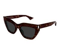 SAINT LAURENT Femme SAINT LAURENT SL 759 002 Lunettes de soleil Acétate Havane Gris Cat Eye
