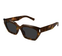 SAINT LAURENT Femme SAINT LAURENT SL 826 PAGE 002 Lunettes de soleil Acétate La Havane Gris Cat Eye