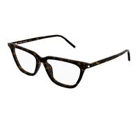 SAINT LAURENT Femme SAINT LAURENT SL 889 SULPICE THIN OPT 002 Montures optiques Acétate La Havane Transparent Cat Eye