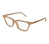 SAINT LAURENT Femme SAINT LAURENT SL 889 SULPICE THIN OPT 005 Montures optiques Acétate Marron Transparent Cat Eye