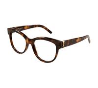 SAINT LAURENT Femme SAINT LAURENT SL M108 007 Montures optiques Acétate Havane Ronde