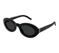 SAINT LAURENT Femme SAINT LAURENT SL M136 001 Lunettes de soleil Acétate Noir Noir Ronde