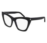 SAINT LAURENT Femme SL 214 KATE OPT 001 Montures optiques Acétate Noir Cat Eye