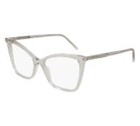 SAINT LAURENT Femme SL 386 003 Montures optiques Acétate Transparent Cat Eye