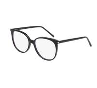 SAINT LAURENT Femme SL 39 001 Montures optiques Acétate Noir Ronde