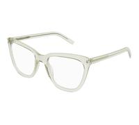 SAINT LAURENT Femme SL 548 SLIM OPT 005 Montures optiques Acétate Vert Papillon