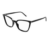 SAINT LAURENT Femme SL 669 002 Montures optiques Acétate Noir Transparent Cat Eye