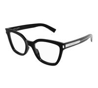 SAINT LAURENT Femme SL 748 001 Montures optiques Acétate Noir Transparent Cat Eye