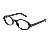 SAINT LAURENT Femme SL 751 JEANNE OPT 001 Montures optiques Acétate Noir Transparent Ronde