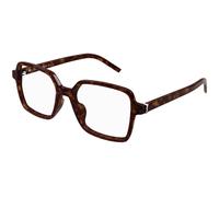 SAINT LAURENT Femme SL M139 002 Montures optiques Acétate Havane Transparent Carré