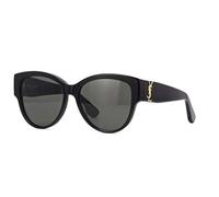 Saint Laurent femme SL M3 002 Montures de lunettes, Noir (BLACK/GREY), 55