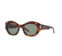 Saint Laurent Femme Sunglass SL 639 - Couleur du Monture: Écaille, Couleur de Lentille: Vert