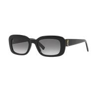 Saint Laurent Femme Sunglass SL M130 - Couleur du Monture: Noir, Couleur de Lentille: Gris