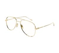 SAINT LAURENT Homme SAINT LAURENT CLASSIC 11 YSL 003 Montures optiques Métal Or Transparent Pilote Antireflet