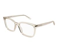 SAINT LAURENT Homme SAINT LAURENT SL 672 004 Montures optiques Acétate Beige Transparent Carré