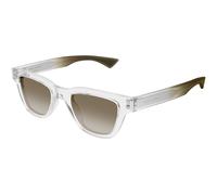 SAINT LAURENT Homme SAINT LAURENT SL 789 JACQUES 004 Lunettes de soleil Acétate Cristal Vert Carré