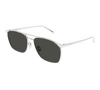 SAINT LAURENT Homme SAINT LAURENT SL 796 VINCENT 002 Lunettes de soleil Métal Argent Gris Pilote