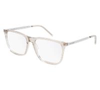 SAINT LAURENT Homme SL 345 005 Montures optiques Acétate Transparent Carré