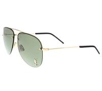 Saint Laurent mixte adulte CLASSIC 11 M 003 Montures de lunettes, Or (GOLD/GREEN), 59