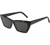 Saint Laurent SL 276 MICA-002 53 Lunettes de soleil pour femme Gris havana-Havana