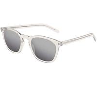 Saint Laurent SL 28 SLIM-006 49 ACETAT Lunettes de soleil unisexe Beige/beige/argenté, Beige/argenté, 49 cm