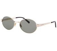 SAINT LAURENT Femme SAINT LAURENT SL 692 003 Lunettes de soleil Métal Or Vert Ronde