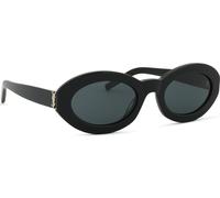 SAINT LAURENT Femme SAINT LAURENT SL M136 001 Lunettes de soleil Acétate Noir Noir Ronde
