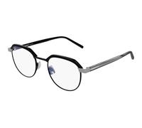 SAINT LAURENT Unisex SAINT LAURENT SL 124 004 Montures optiques Métal Noir Transparent Ronde