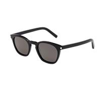 SAINT LAURENT Unisex SAINT LAURENT SL 28 002 Lunettes de soleil Acétate Noir Gris Carré