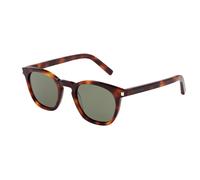 SAINT LAURENT Unisex SAINT LAURENT SL 28 003 Lunettes de soleil Acétate Havane Vert Carré