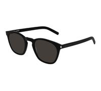 SAINT LAURENT Unisex SL 28 SLIM 001 Lunettes de soleil Acétate Noir Noir Carré Normale