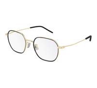 SAINT LAURENT Unisex SAINT LAURENT SL 397/F 003 Montures optiques Métal Or Carré