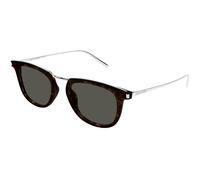 SAINT LAURENT Unisex SAINT LAURENT SL 753 002 Lunettes de soleil Acétate Havane Gris Ronde
