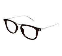 SAINT LAURENT Unisex SAINT LAURENT SL 753 OPT 002 Montures optiques Acétate Havane Transparent Ronde