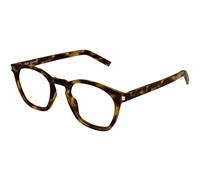 SAINT LAURENT Unisex SL 30 SLIM 011 Montures optiques Acétate Havane Carré
