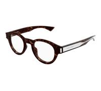 SAINT LAURENT Unisex SL 792 002 Montures optiques Acétate Havane Transparent Ronde