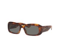 Saint Laurent Unisex Sunglass SL 809 - Couleur du Monture: Écaille de tortue Blonde, Couleur de Lentille: Gris
