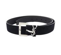 Saint Laurent Vintage - Ceinture Vintage Pre-owned - Homme - Pre-owned - Noir - Taille: ONE Size