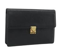 Saint Laurent Vintage - Sac pochette vintage de seconde main - Femme - Pre-owned - Noir - Taille: ONE Size