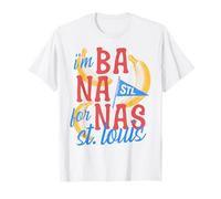 Saint Louis Banana Pun Funny Bananas City T-Shirt