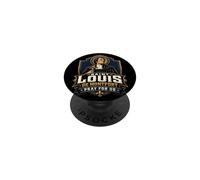 Saint Louis de Montfort : véritable dévotion à Marie, Sainte catholique PopSockets PopGrip Adhésif