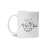Saint Louis, Missouri Mug Durable Tasse À Thé Drôle Tasse À Café Idée Cadeau Pour Anniversaire Pâques Noël 330Ml