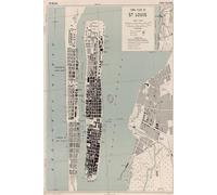 Saint-Louis Senegal Map Journal: Vintage Map Notebook