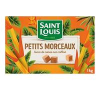 Saint Louis Sucre de Canne en Morceaux Petits, 1kg