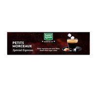 SAINT LOUIS Sucre en Morceaux Spécial Espresso - 336 petits morceaux - Boîte 1 kg - Sucre blanc de betterave - Format pratique pour café et boissons chaudes - Lot de 4